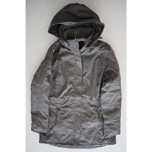 The Vermont Country Store 5762VCS Women's Sz M Gray Frost Fighter Parka - Picture 1 of 13
